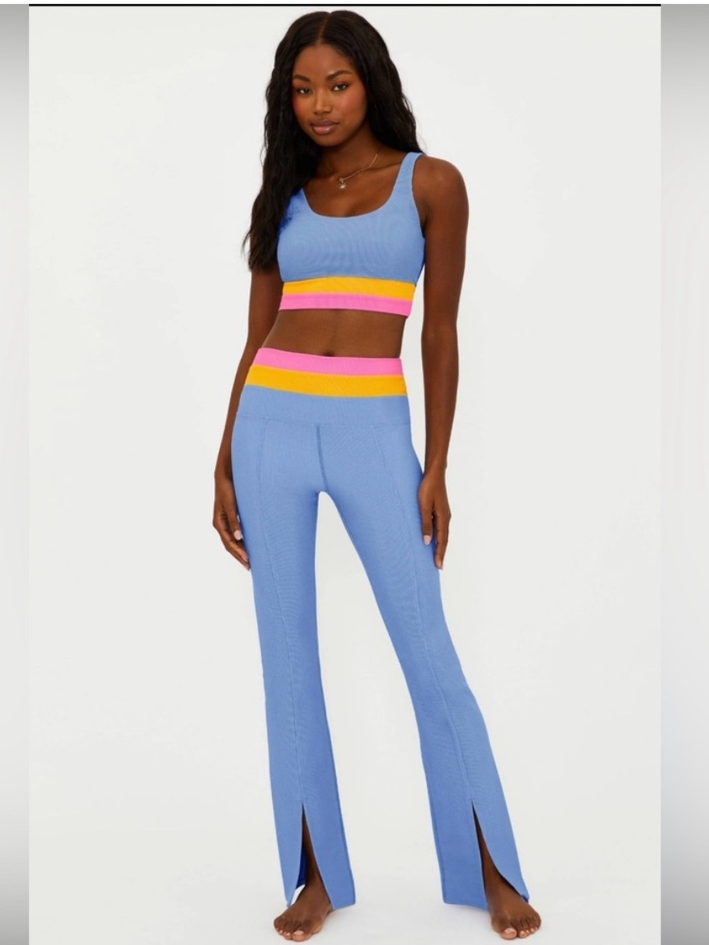 Beach Riot Daydreamer Colorblock Mackenzie Top Amalfi Pant Set-top M pants S